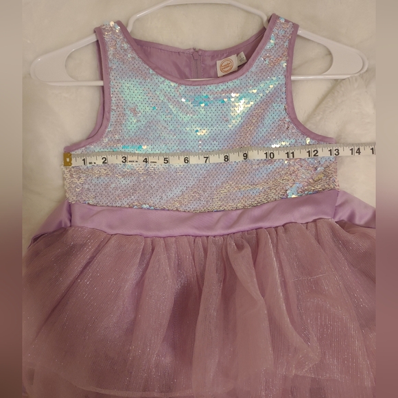 Sparkling Blue and Purple Dress